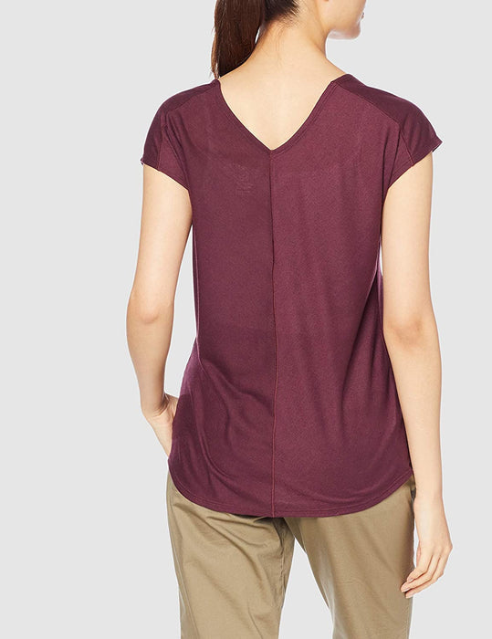 Salomon Women's Standard Comet Short Sleeve TEE W, black/ebony/Heather