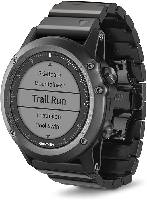 Garmin Fenix 3 Sapphire Multisport Training GPS Watch Performer Bundle