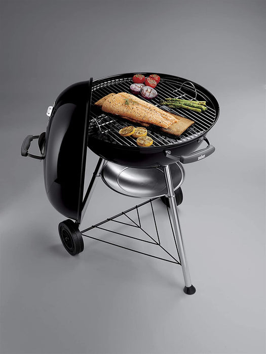 Weber 1221004 Compact Kettle Charcoal Barbecue, 47 cm Size Grill, 47cm