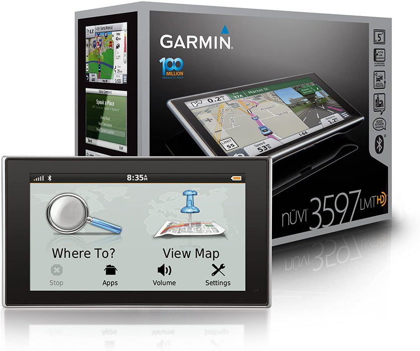 Garmin nüvi 3597LMTHD 5-Inch Portable Bluetooth Vehicle GPS with Lifetime Maps and HD Traffic