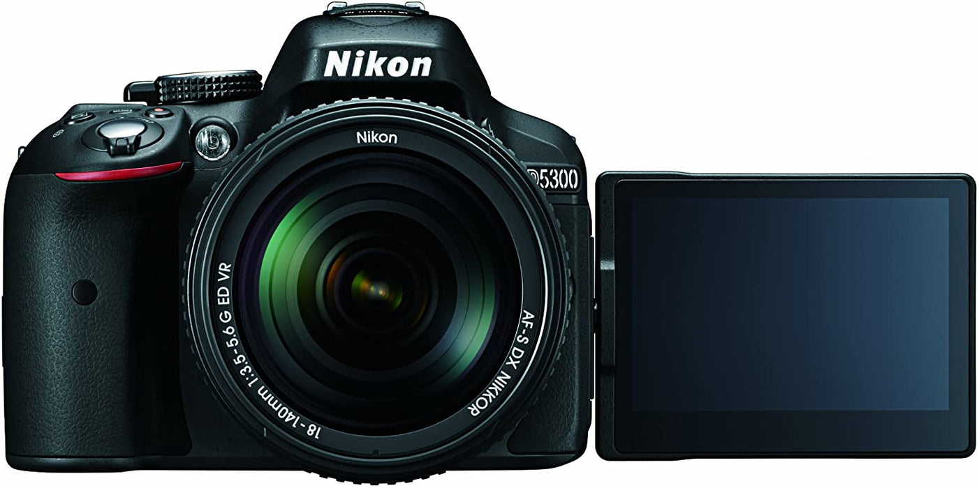 Nikon D5300 24.2 MP CMOS Digital SLR Camera with Built-in Wi-Fi and GPS Body Only (Black)