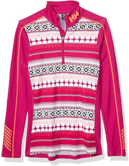 Helly-Hansen W Hh LIFA Active Graphic 1/2 Zip Baselayer Top