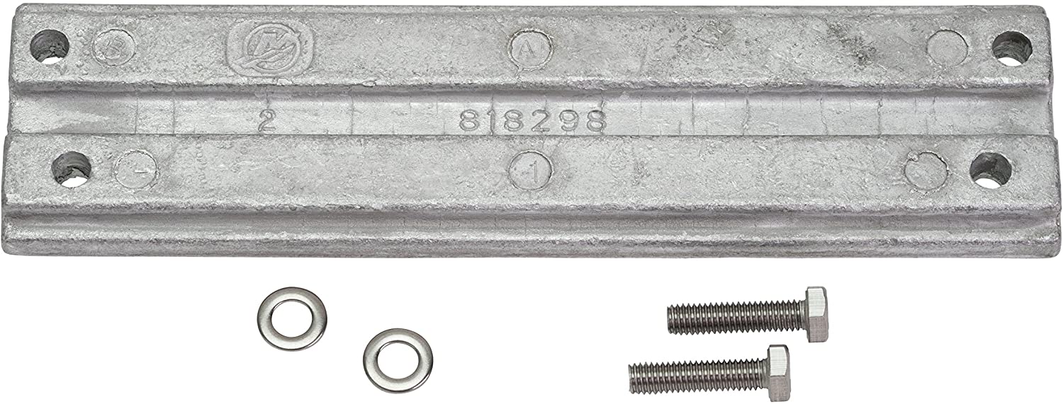 Quicksilver 818298Q1 Aluminum Anode Mercury and Mariner Power Trim Pump Assembly