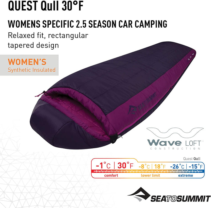 Sea to Summit Quest Womens Synthetic Sleeping Bag