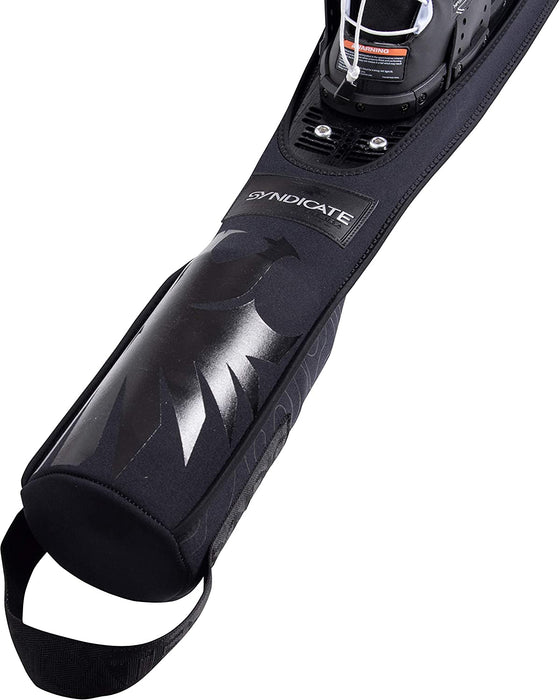 HO Syndicate Neo Sleeve W/Fin Protector Slalom Waterski Bag Black/Grey
