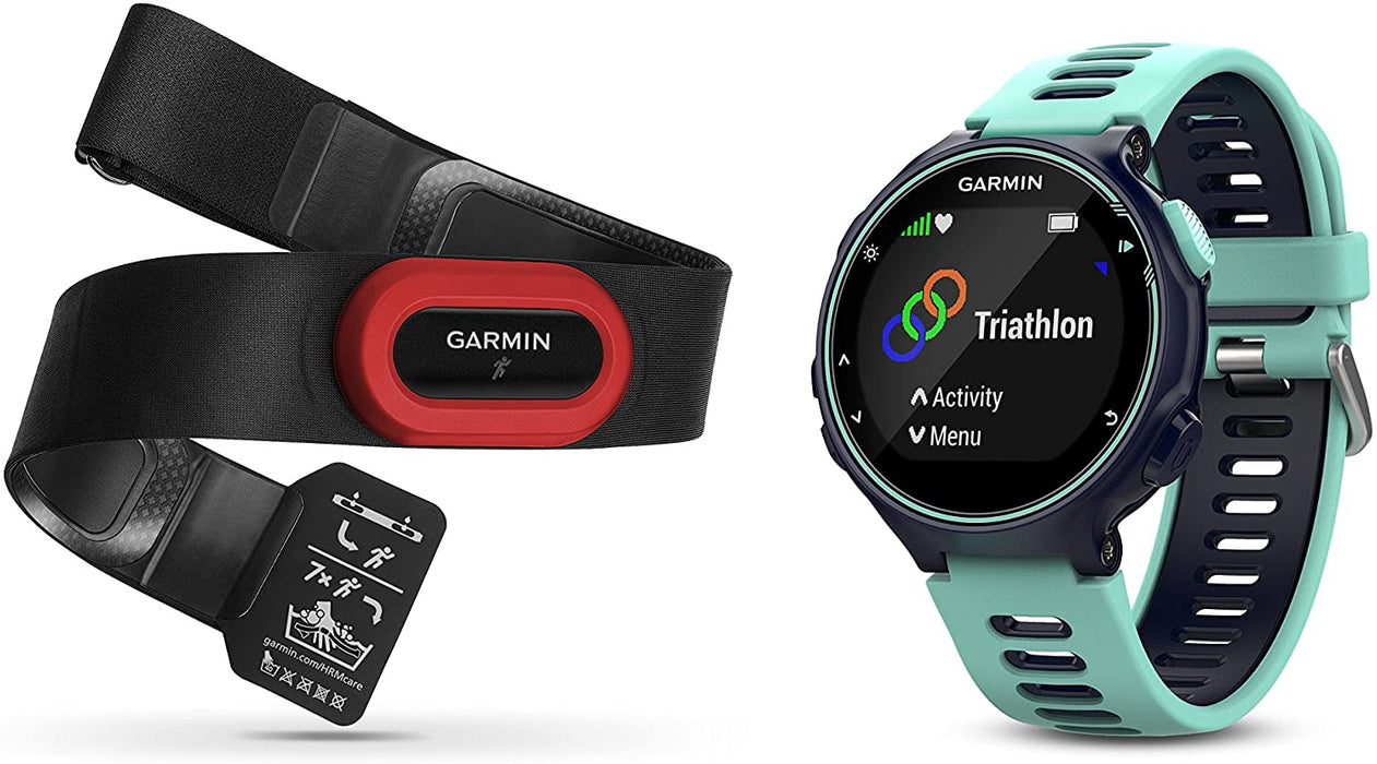 Garmin Forerunner 735XT Bundle, Multisport GPS Running Watch with Heart Rate, Includes HRM-Run Monitor