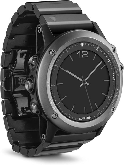 Garmin Fenix 3 Sapphire Multisport Training GPS Watch Performer Bundle
