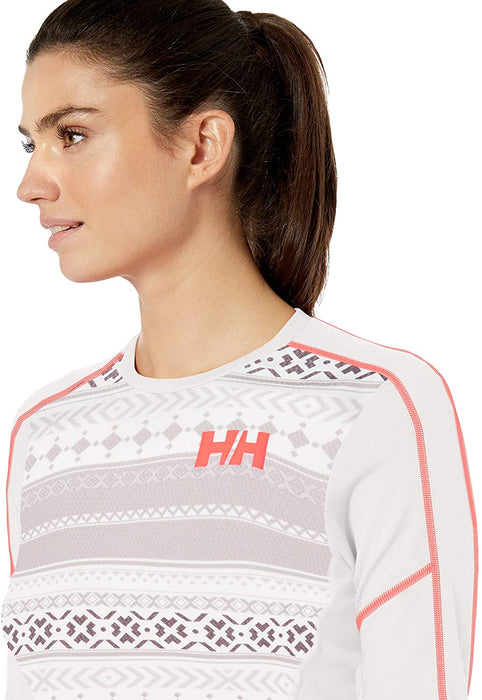 Helly-Hansen W Hh LIFA Active Graphic Baselayer Crew Top