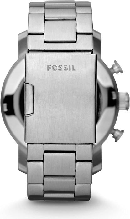 Fossil Men's Nate Stainless Steel Chronograph Quartz Watch