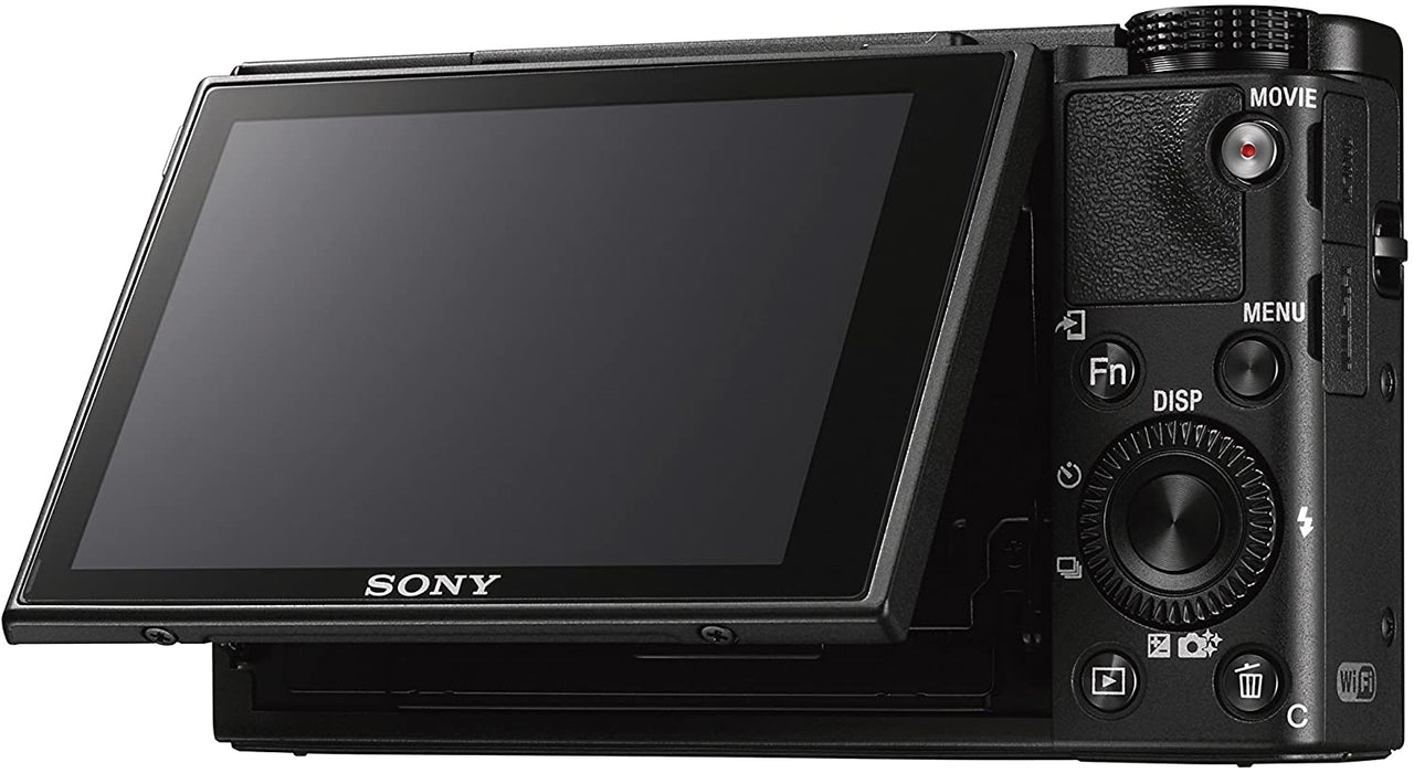 Sony Cyber-Shot DSC-RX100 V 20.1 MP Digital Still Camera with 3" OLED, flip Screen, WiFi