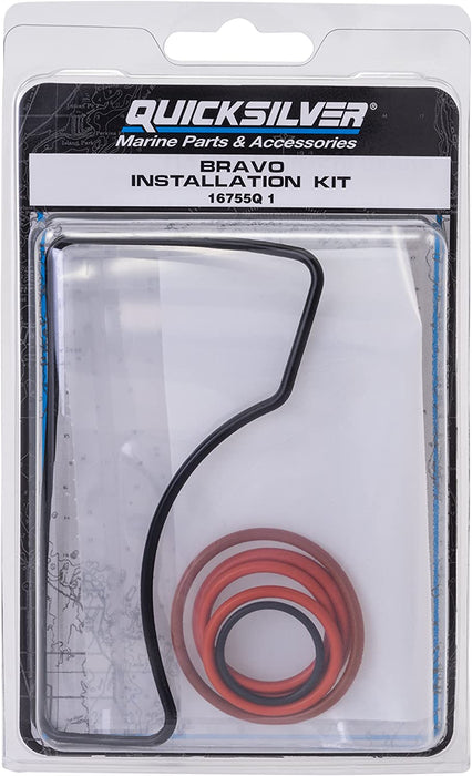 Quicksilver 16755Q1 Bell Housing Installation Gasket Kit - MerCruiser Bravo Drives, 1-Set