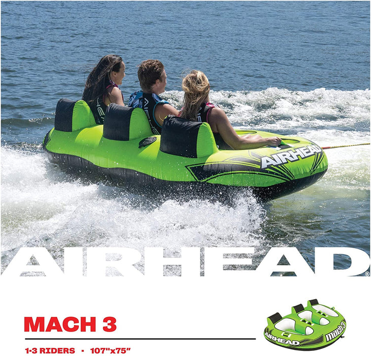 Airhead Mach | Towable Tube for Boating - 1, 2