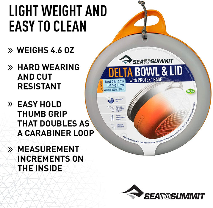 Sea to Summit Delta Bowl with Lid