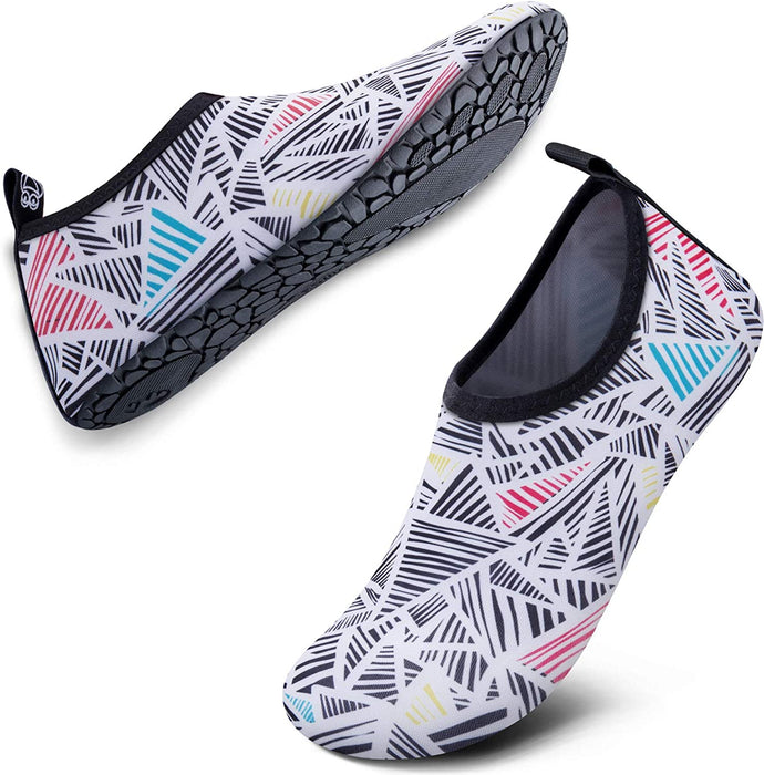 SIMARI Water Shoes Womens and Mens Quick-Dry Aqua Socks Barefoot for Outdoor Beach Swim Surf Yoga Exercise SWS001
