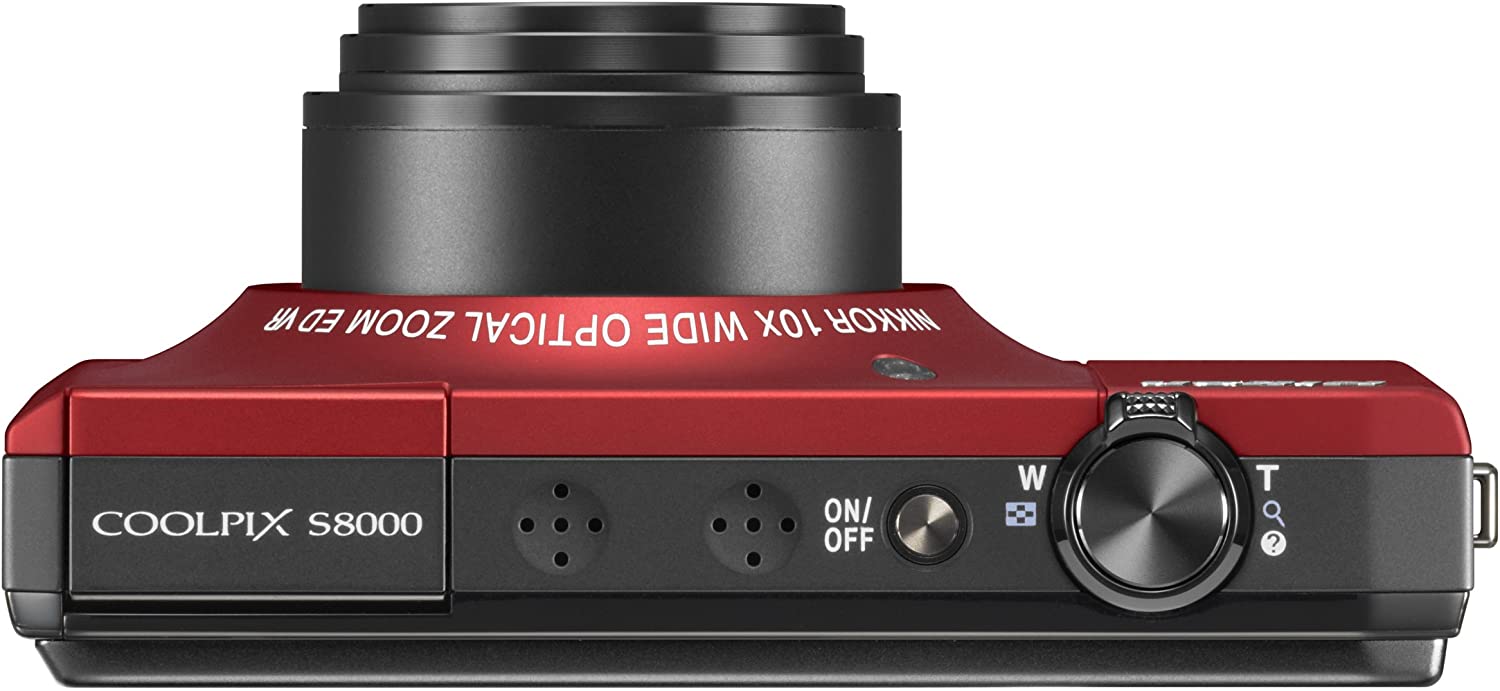Nikon Coolpix S8000 14.2MP Digital Camera with 10x Optical Vibration Reduction (VR) Zoom and 3.0-Inch LCD (Black)