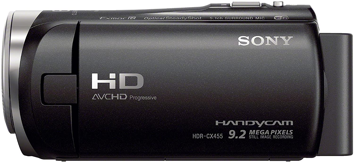 Sony HDRCX455/B Full HD 8GB Camcorder (Black)