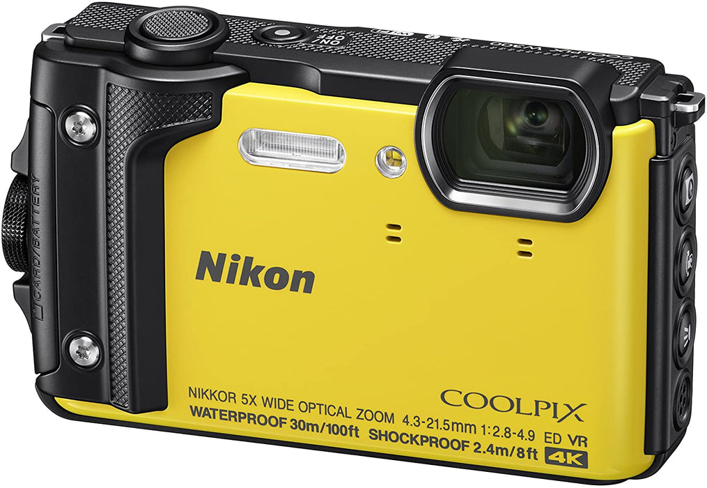Nikon W300 Waterproof Underwater Digital Camera with TFT LCD, 3"