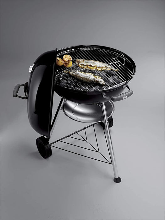 Weber 1221004 Compact Kettle Charcoal Barbecue, 47 cm Size Grill, 47cm