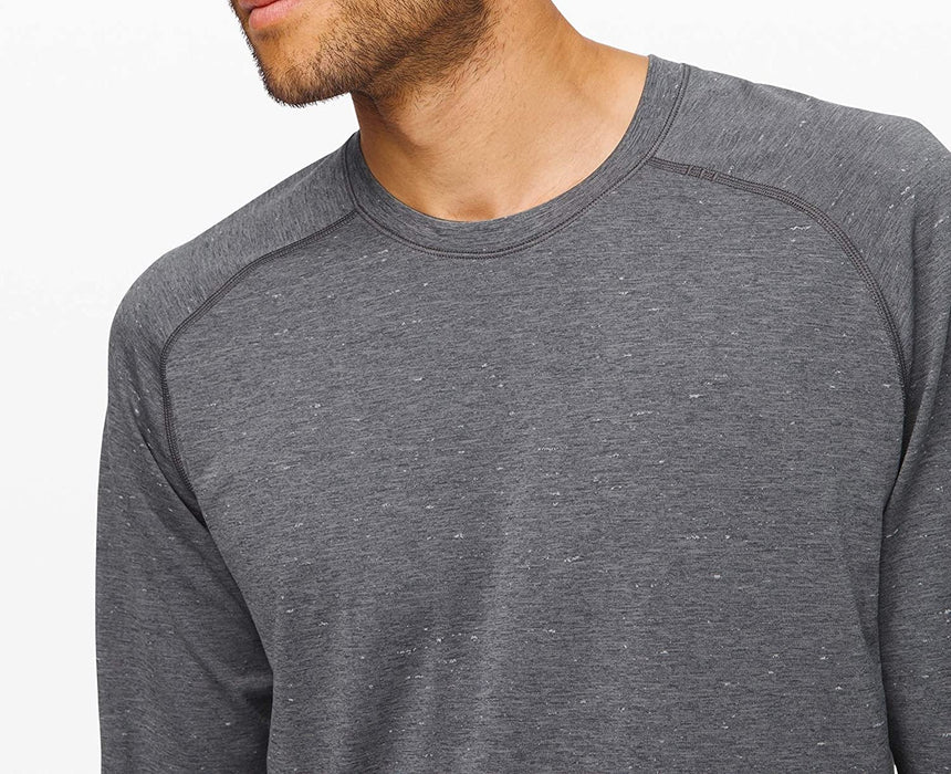 Lululemon Mens Metal Vent Tech Long Sleeve Shirt (Anchor, L)