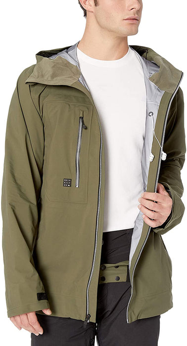 Quiksilver Men's MAMATUS 3L Gore-TEX Snow Jacket