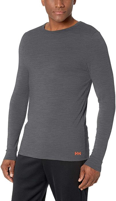 Helly-Hansen Mens HH Merino Mid Long Sleeve Base Layer Shirt