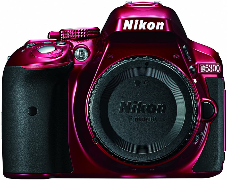 Nikon D5300 24.2 MP CMOS Digital SLR Camera with Built-in Wi-Fi and GPS Body Only (Black)