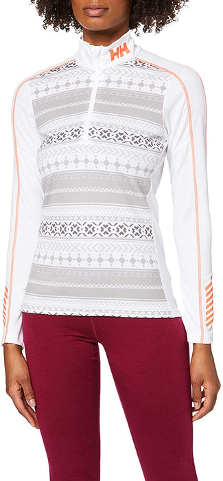Helly-Hansen W Hh LIFA Active Graphic 1/2 Zip Baselayer Top