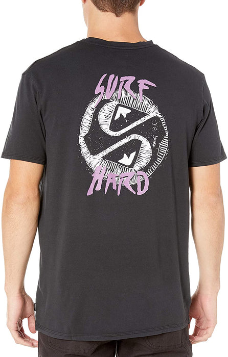 Quiksilver Men's Mirrored Logo Short Sleeve Tee