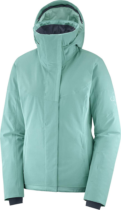 Salomon Speed Women's Ski Jacket, Red Dahlia