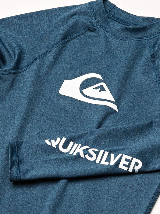 Quiksilver Boys' Big Time Long Sleeve Youth Rashguard Surf Shirt