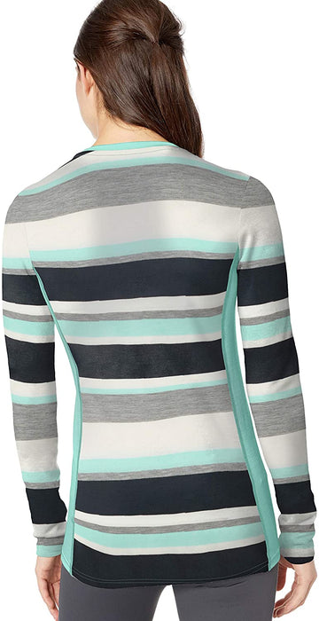 Helly-Hansen Women's W Merino Wool Mid Graphic Long-Sleeve Baselayer Top