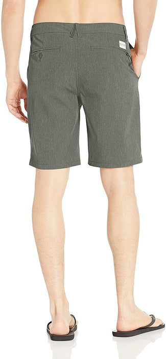 Quiksilver Men's Union Heather Amphibian 20 Inch Length Hybrid Short
