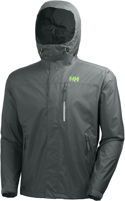 Helly Hansen Men's Vancouver Waterproof Windproof Breathable Hiking Shell Rain Jacket with Hood