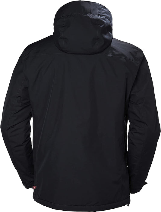 Helly Hansen Men's Waterproof Dubliner Insulated Jacket with Packable Hood for Cold Weather