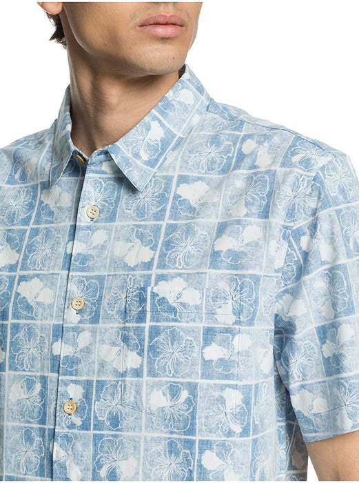 Quiksilver Men's Flower Block Woven