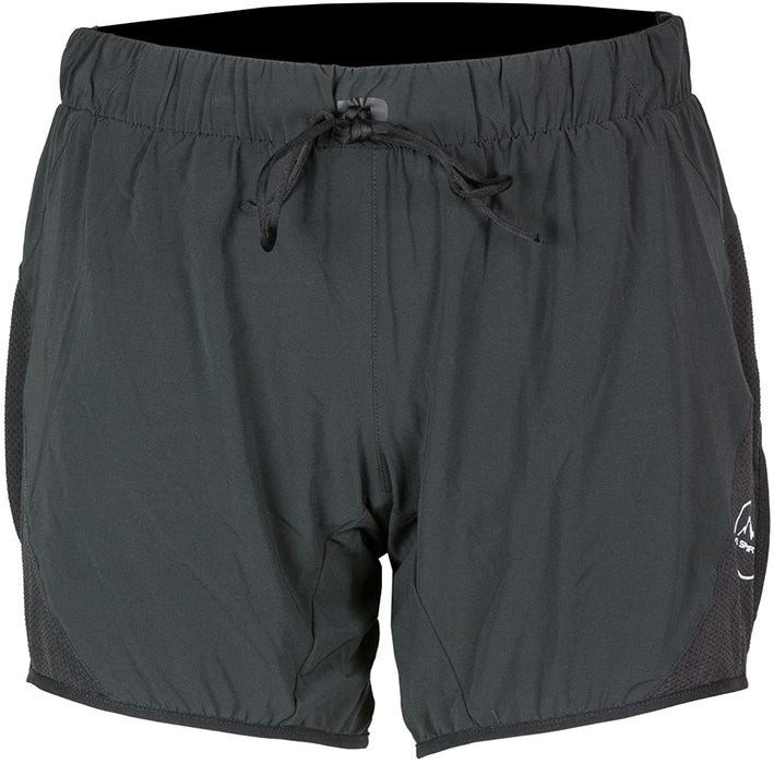 La Sportiva Women’s Supernova Running Short – Trail Running Shorts for Women 4 inch Black