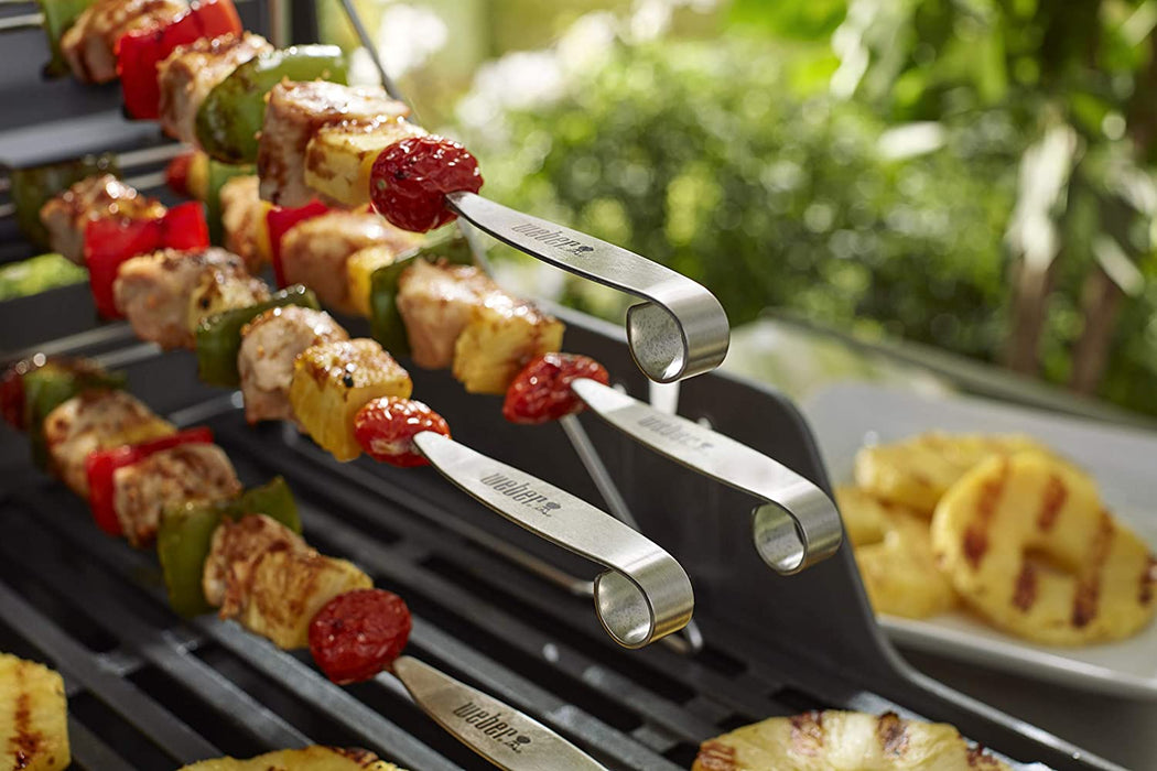 Weber 7618 Elevations Tiered Cooking System 4-Piece Skewer Set