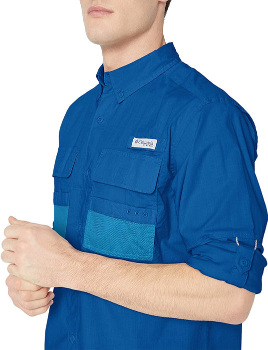 Columbia Men's PFG Half Moon Long Sleeve Shirt