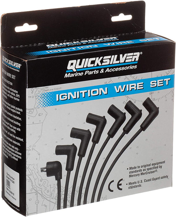 Quicksilver 847701Q25 Blue Wire Spark Plug Wire Kit