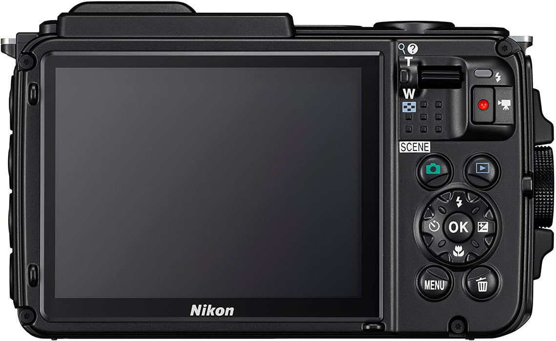 Nikon Coolpix AW130 Shock & Waterproof GPS Digital Camera (Camouflage) - International Version