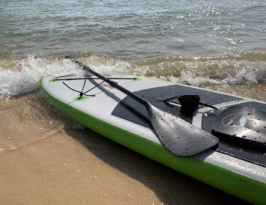 YVLEEN Alloy SUP Paddle - Adjustable Stand Up Paddle Board Paddle - 3-Piece or 4-Piece Floating Kayak Paddle