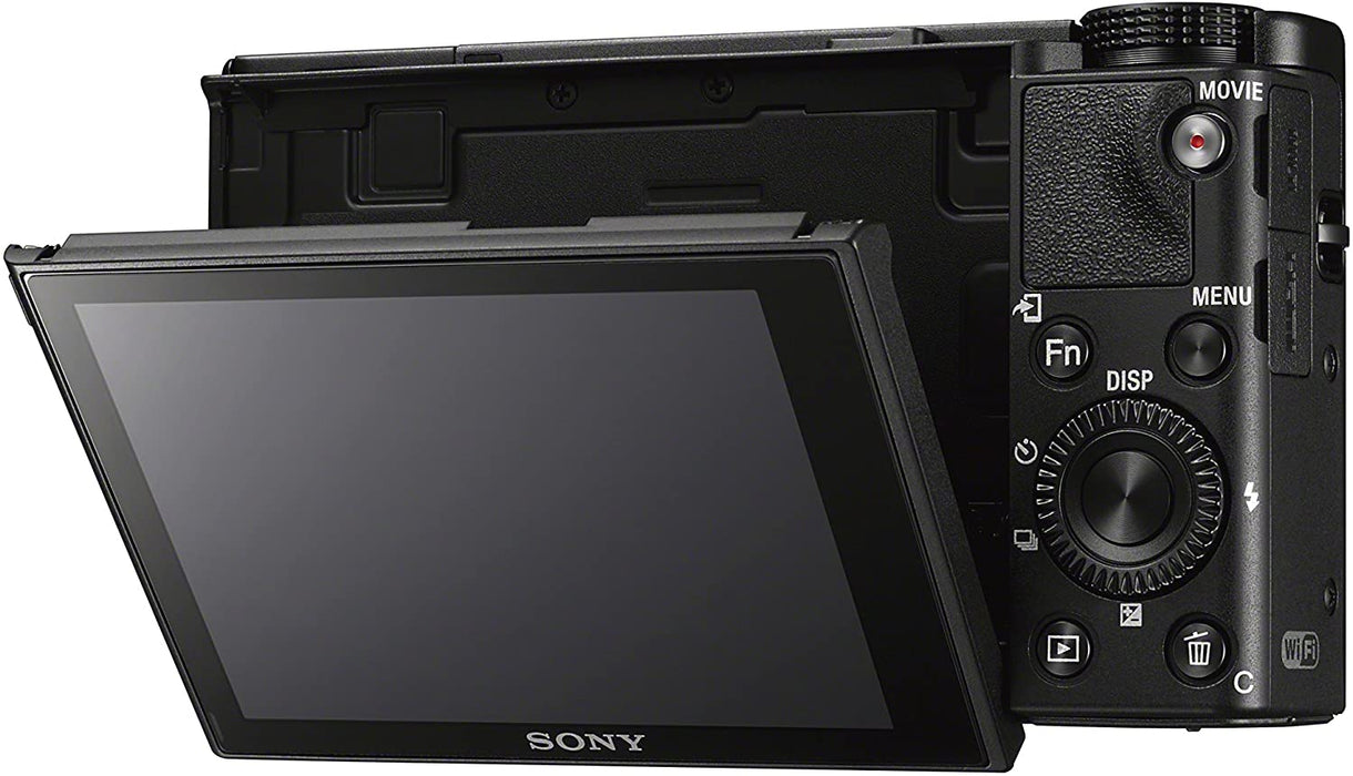 Sony Cyber-Shot DSC-RX100 V 20.1 MP Digital Still Camera with 3" OLED, flip Screen, WiFi
