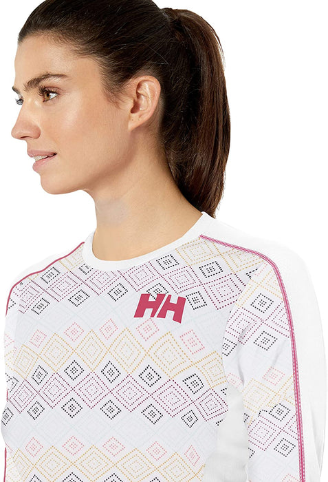 Helly-Hansen W Hh LIFA Active Graphic Baselayer Crew Top