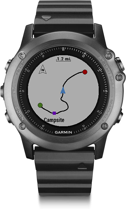 Garmin Fenix 3 Sapphire Multisport Training GPS Watch Performer Bundle