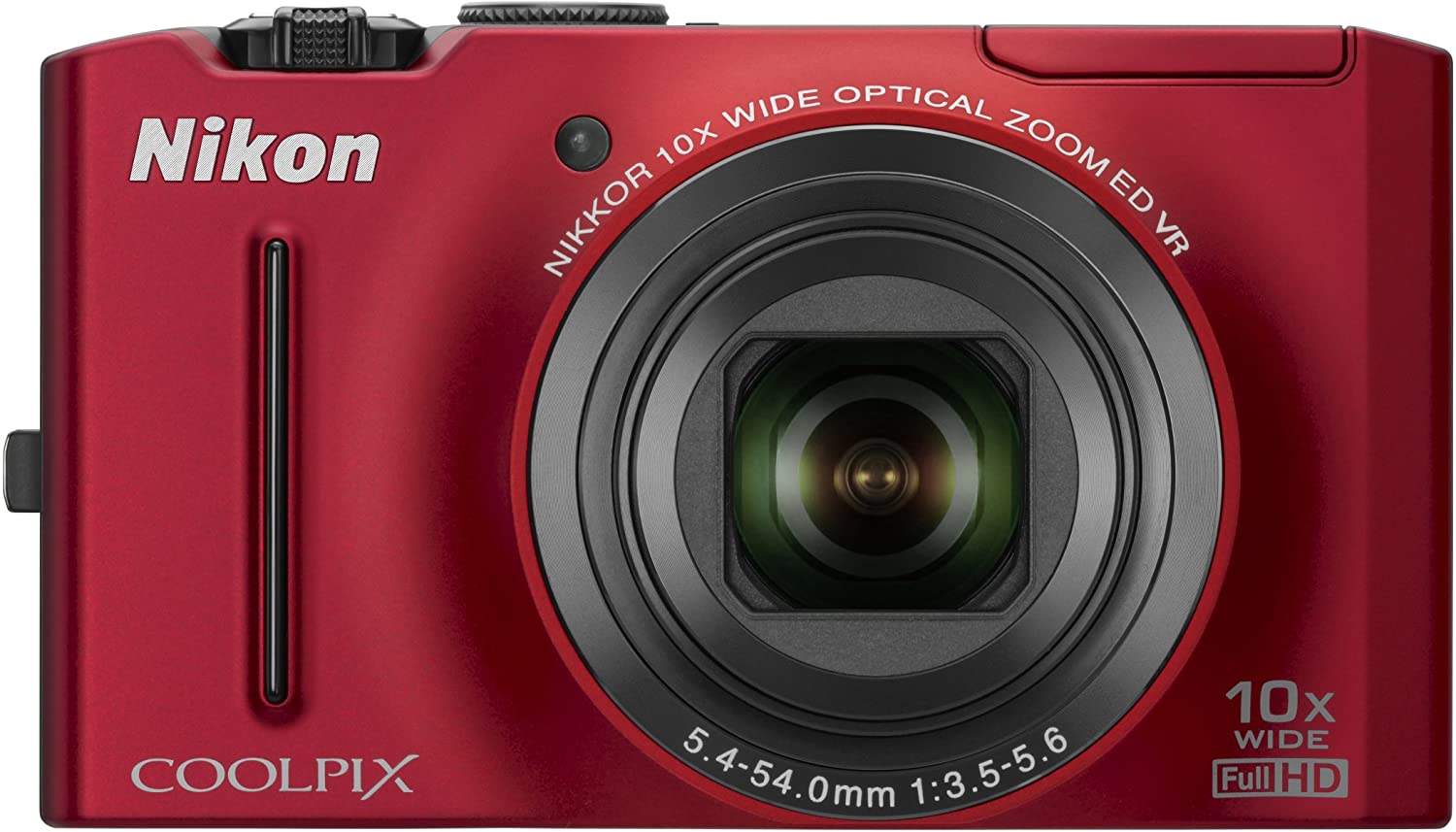Nikon Coolpix S8100 12.1 MP CMOS Digital Camera with 10x Optical Zoom-Nikkor ED Lens and 3.0-Inch LCD (Black)