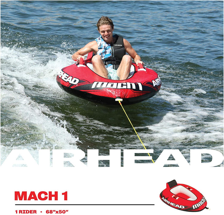 Airhead Mach | Towable Tube for Boating - 1, 2