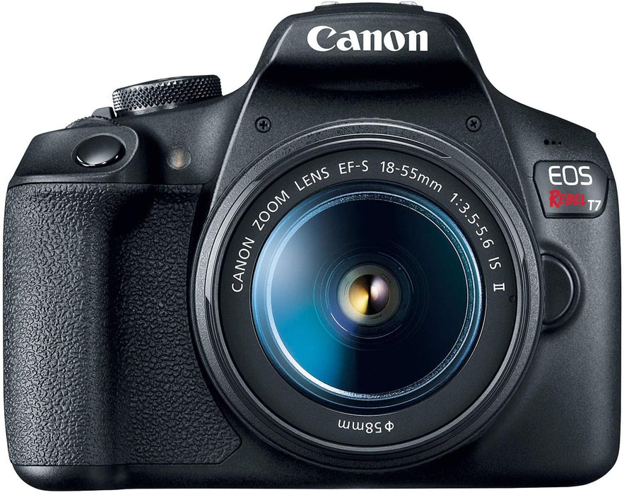 Canon EOS Rebel T7 DSLR Camera|2 Lens Kit with EF18-55mm + EF 75-300mm Lens