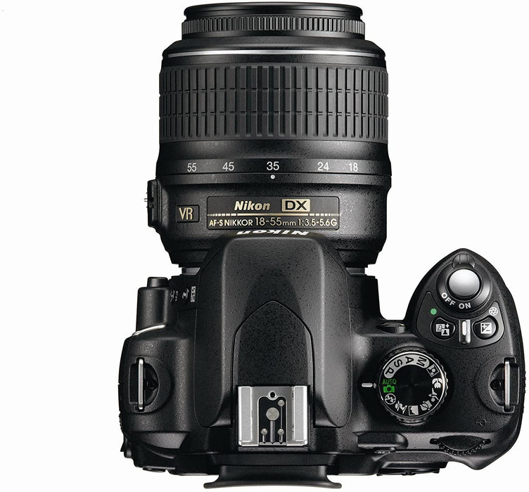 Nikon D60 DSLR Camera with 18-55mm f/3.5-5.6G Auto Focus-S Nikkor Zoom Lens