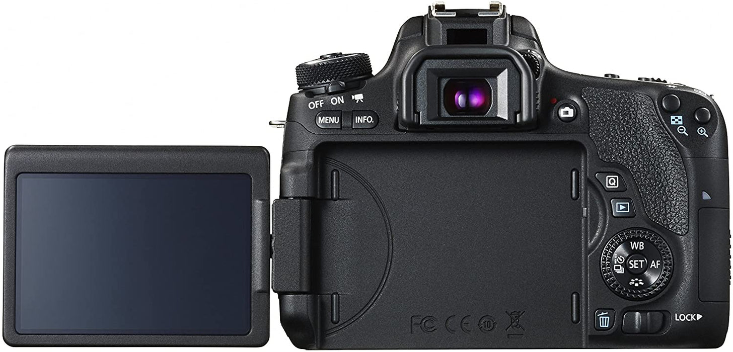 Canon EOS Rebel T6s Digital SLR (Body Only) - Wi-Fi Enabled