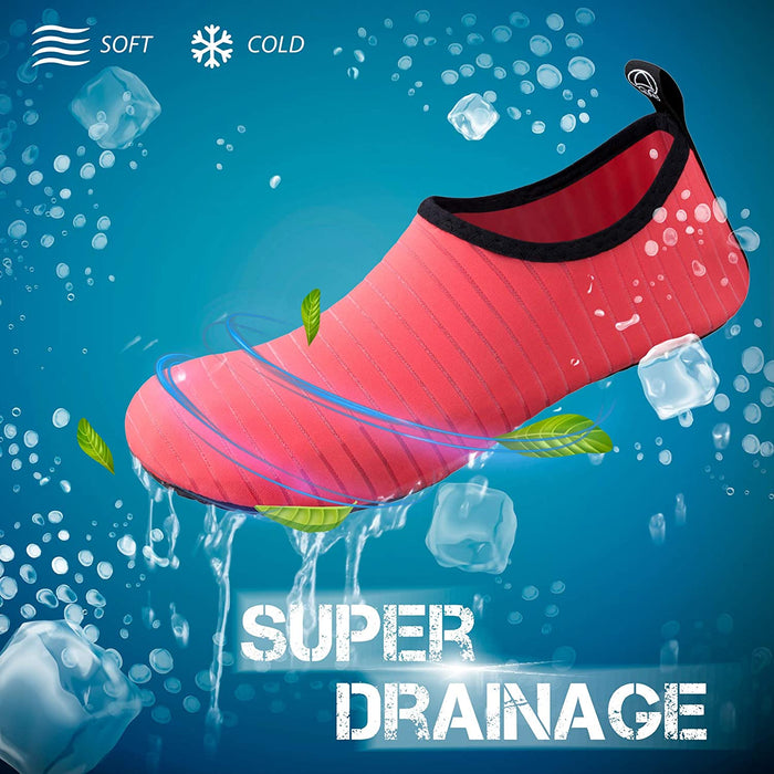 SIMARI Water Shoes Womens and Mens Quick-Dry Aqua Socks Barefoot for Outdoor Beach Swim Surf Yoga Exercise SWS001